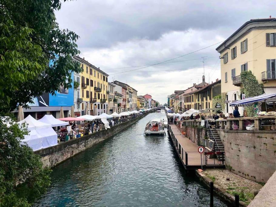 Cozy Loft Navigli, Close To Duomo And Bocconi - Italy Flat Vacation Milan Exterior photo
